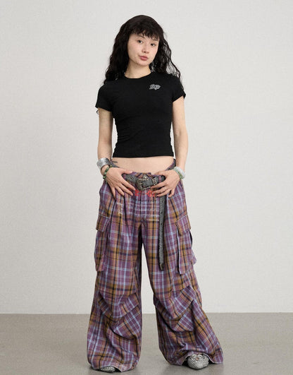 Achihara Summer Slim Fit Waist Defining Cotton T Shirt