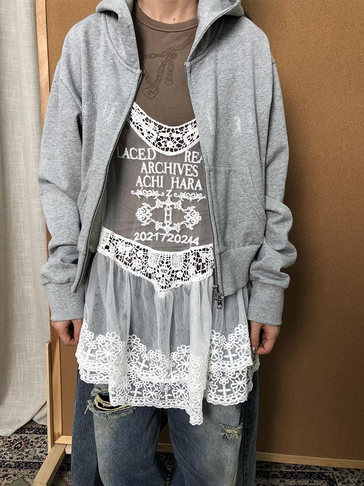 Achihara Summer Strappy White Brittany-Chunno Lace Dress
