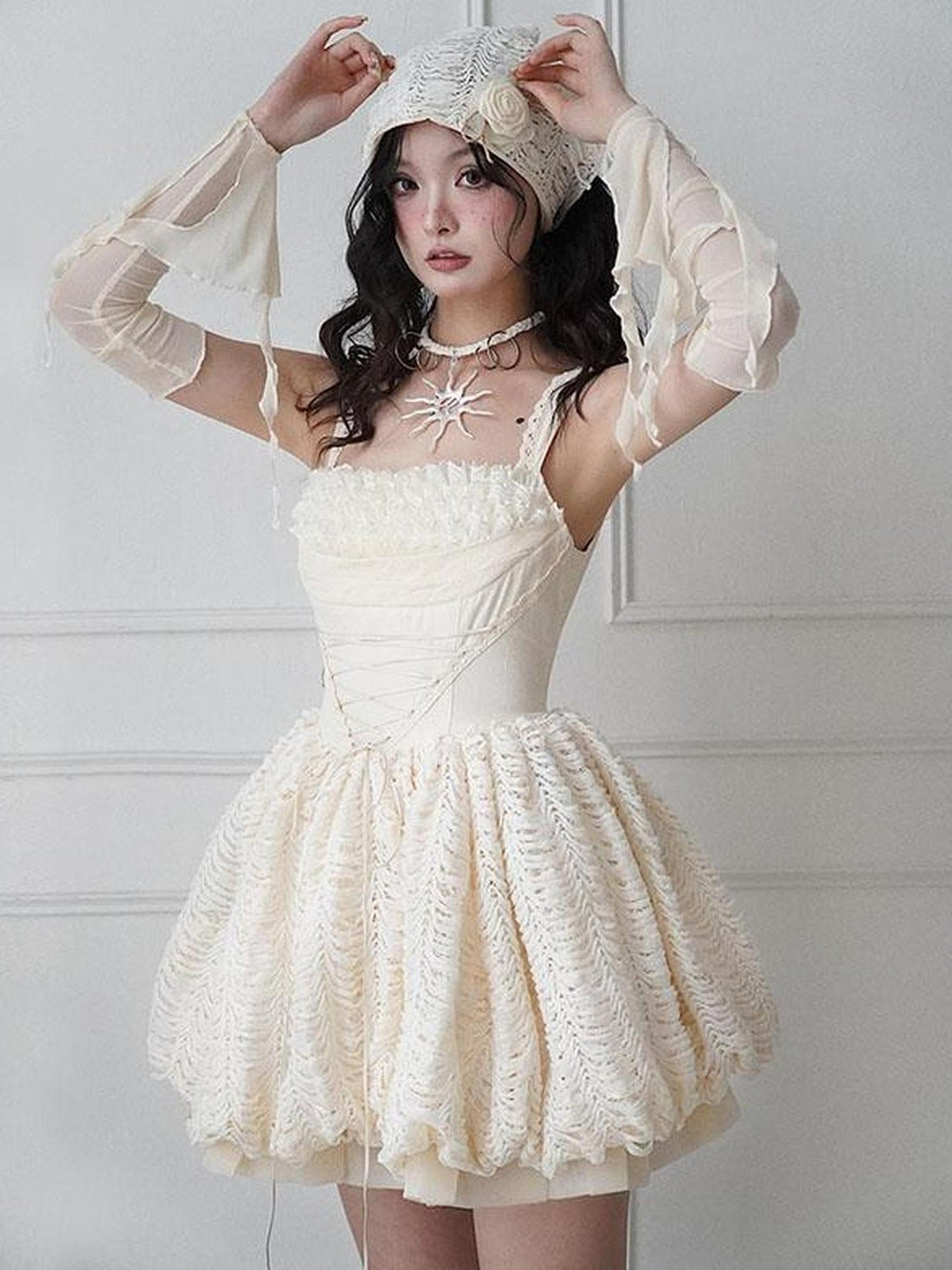 WSW WUSHENWU Sunlit Ballet Princess Dress