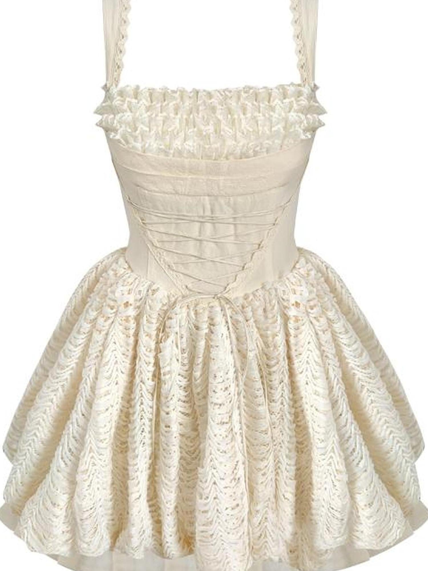 WSW WUSHENWU Sunlit Ballet Princess Dress