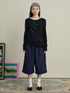 Achihara Sunproof Star Print Modal Cotton Stretch Knit T-Shirt