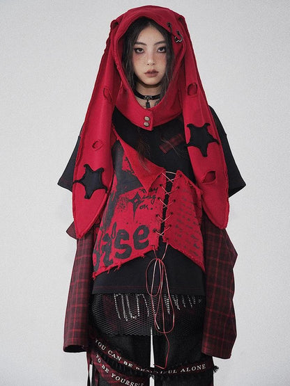 Surd Novel High Street Grid Patchwork Print Sportswear