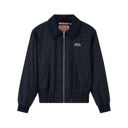 SweetChilling Adjustable Hem Boyfriend Harrington Women&