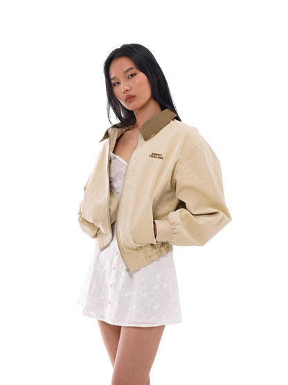 SweetChilling Adjustable Hem Boyfriend Harrington Women&