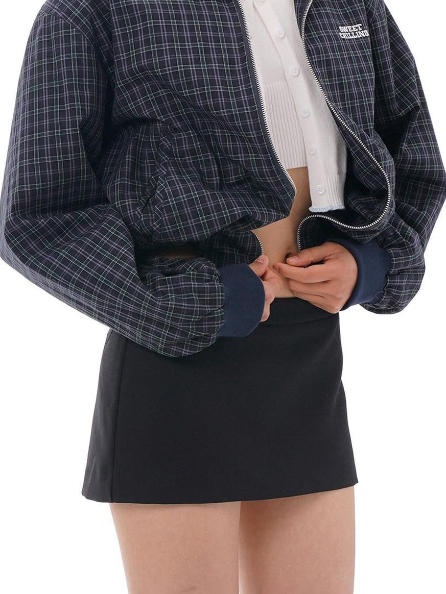 SweetChilling Adjustable Hem Boyfriend Harrington Women&