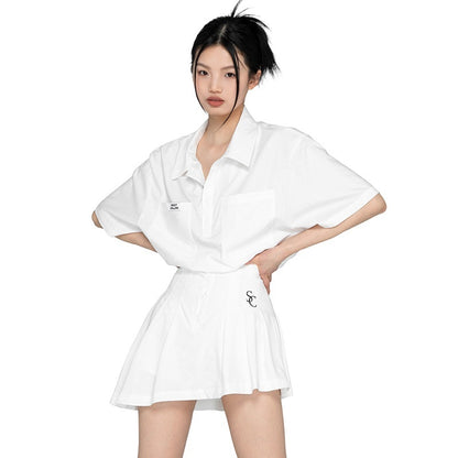 SweetChilling_American_Sporty_Polo_Collar_Short_Sleeve_Women&