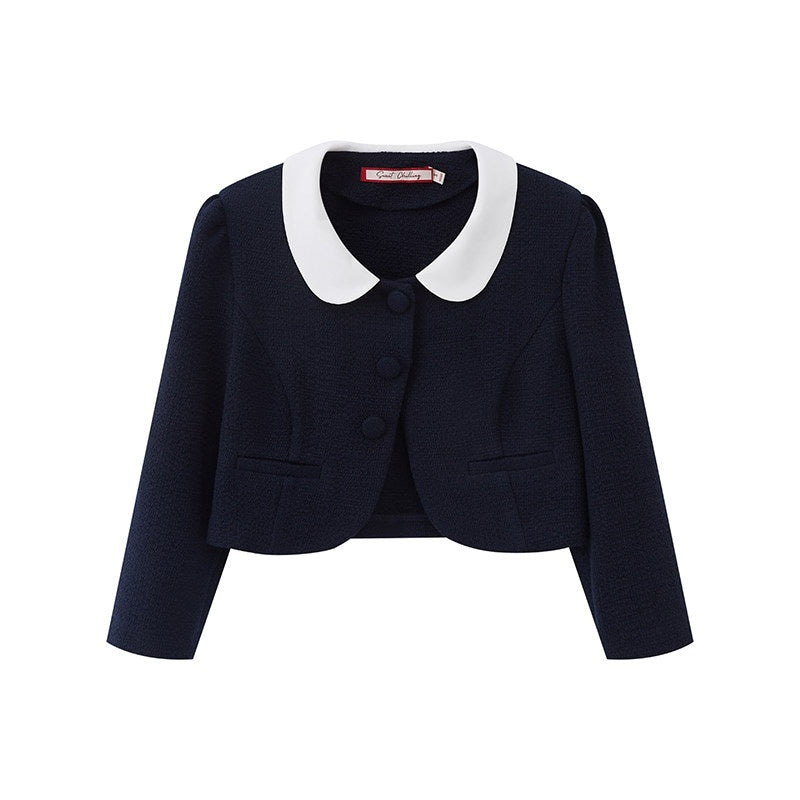 SweetChilling_Asymmetric_Colorblock_Textured_Round_Neck_Women&