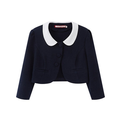 SweetChilling_Asymmetric_Colorblock_Textured_Round_Neck_Women&