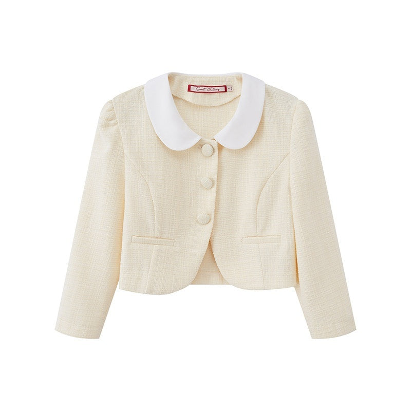 SweetChilling_Asymmetric_Colorblock_Textured_Round_Neck_Women&