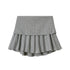 SweetChilling Beige Knit Ruched Waist Short Sleeve Women&