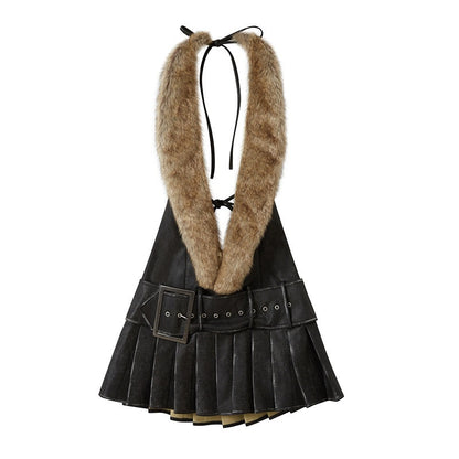 SweetChilling_Black_Halter_Neck_Sleeveless_Fitted_Women&