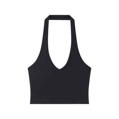 SweetChilling_Black_Knit_Open_Back_Fitted_Women&
