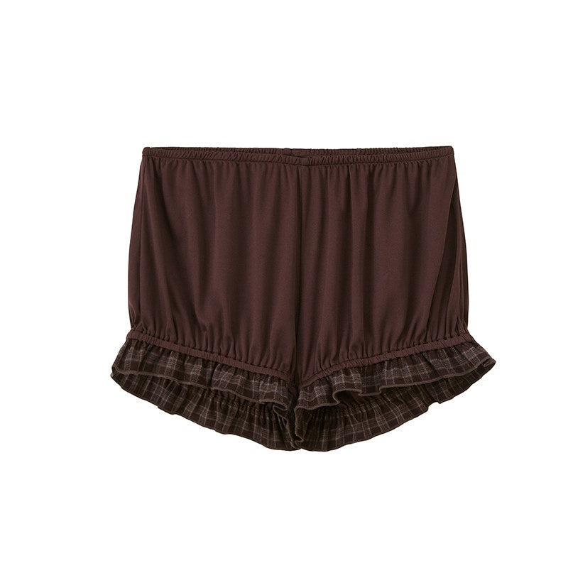 SweetChilling_Brown_Pastoral_Collared_Waist_Cinch_Women&