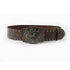 SweetChilling Brown Western Studded Heavywork Women&