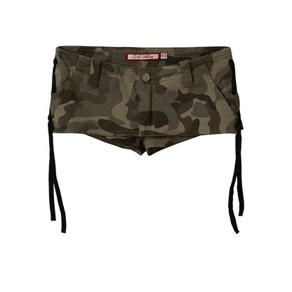 SweetChilling Camo Lace Low Waist A Line Women&