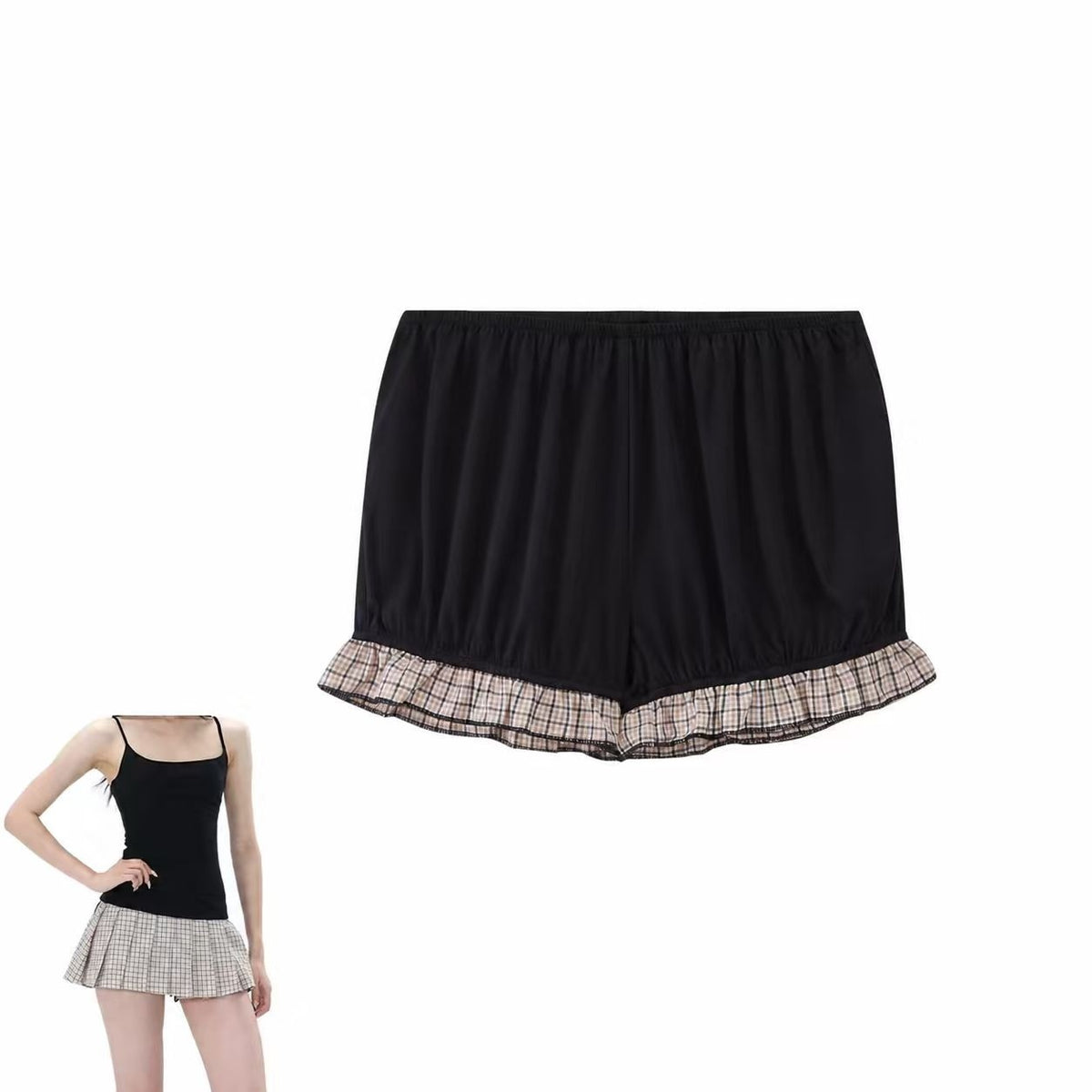 SweetChilling_Casual_Loose_Mid_Low_Rise_Polyester_Women&