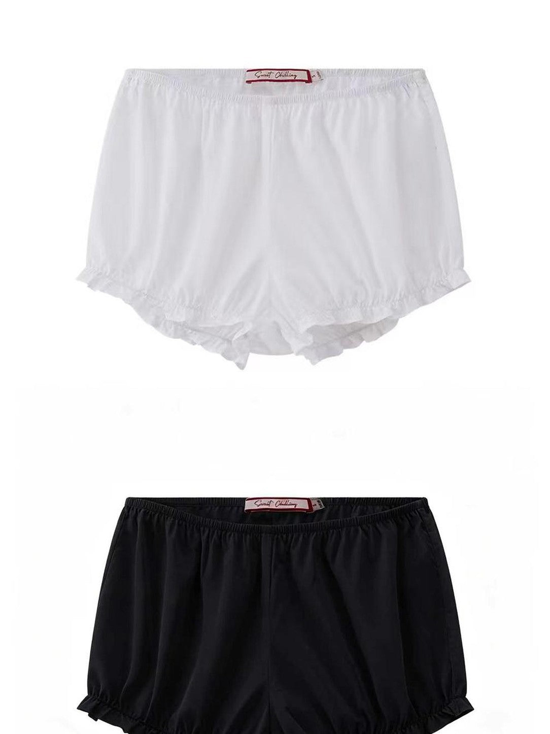 SweetChilling Casual Loose Mid Low Rise Polyester Women&