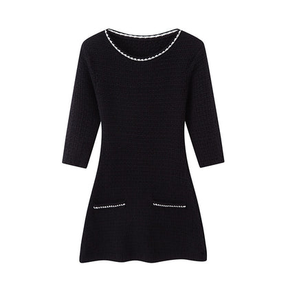 SweetChilling_Chic_Cable_Knit_A_Line_Women&