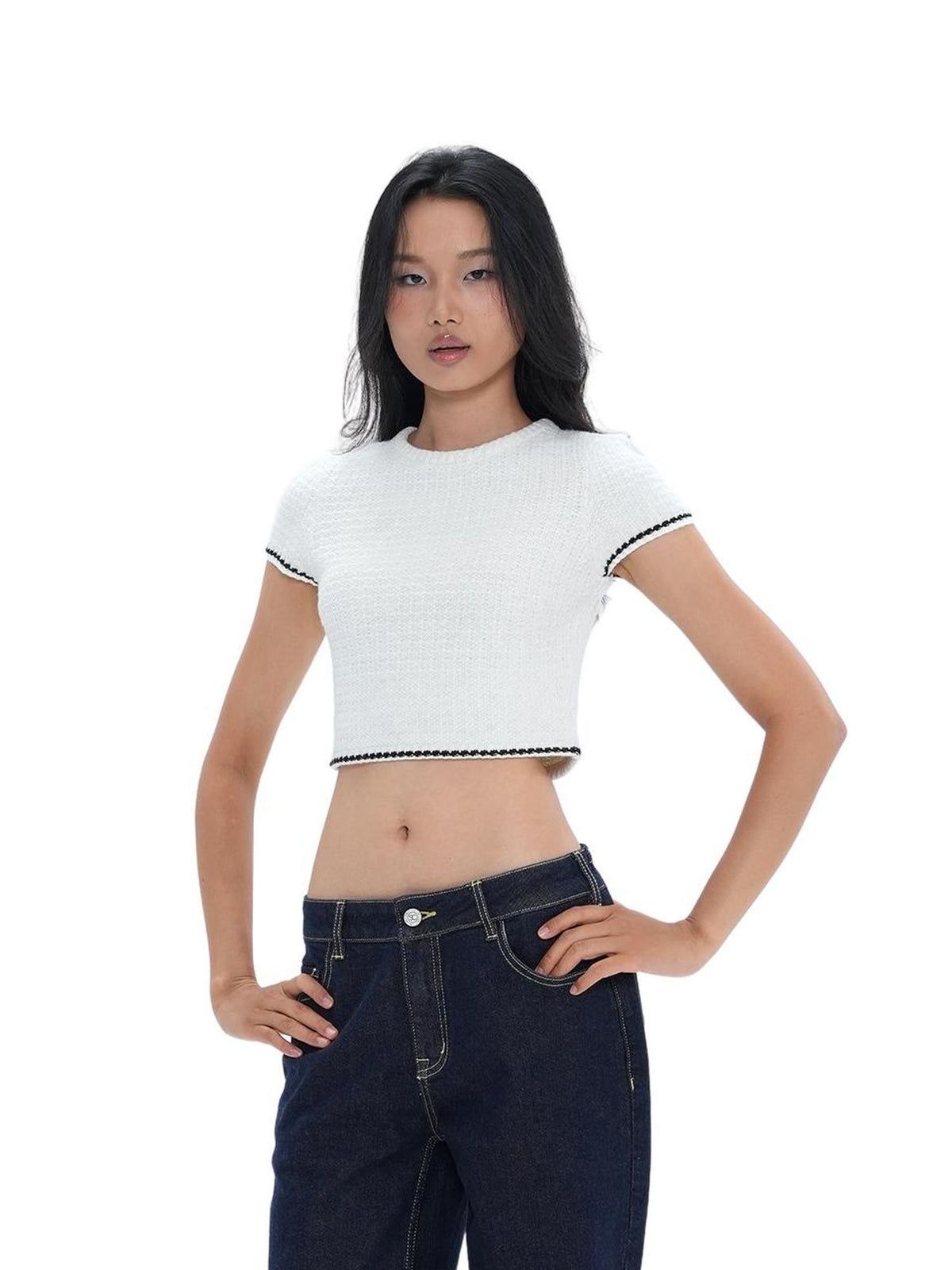 SweetChilling Chic Textured Knit Three Piece Women&