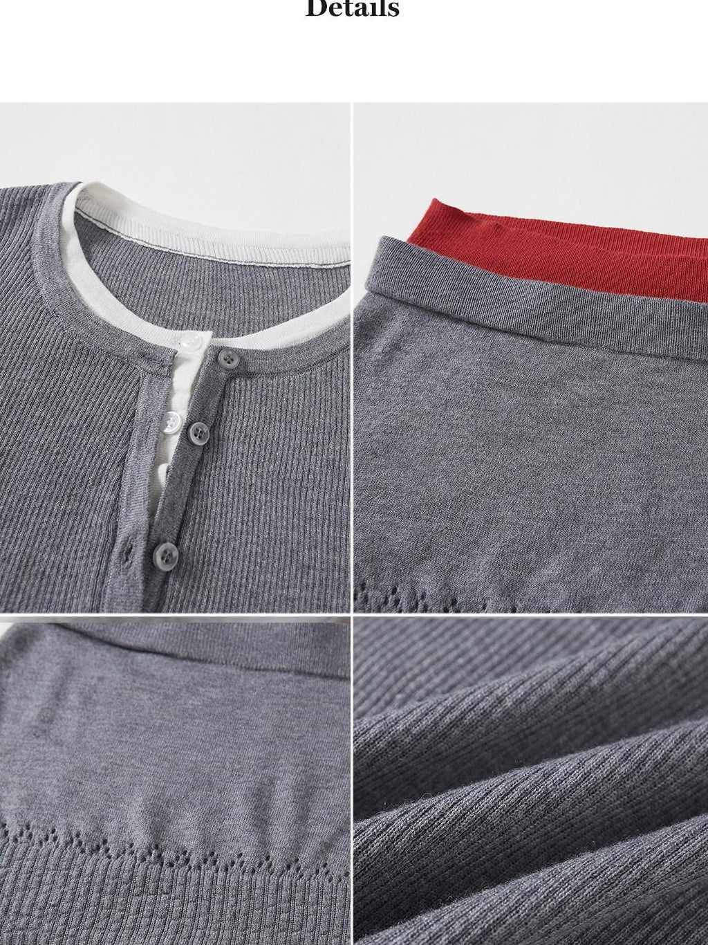 SweetChilling Colorblock Layered Faux Two Piece Knit Women&