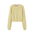 SweetChilling Colorblock Long Sleeve Cardigan Vest Women&