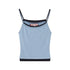 SweetChilling Colorblock Long Sleeve Cardigan Vest Women&