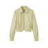 SweetChilling_Cropped_Shiny_Fleece_Lined_Zipped_Lapel_Fitted_Women&