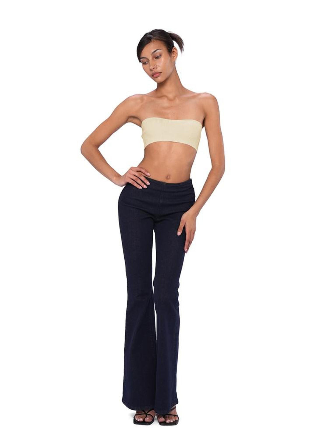 SweetChilling Cutout Slim Fit Low Waist Women&