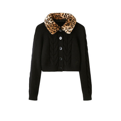 SweetChilling_Detachable_Fur_Collar_Short_Loose_Fit_Women&