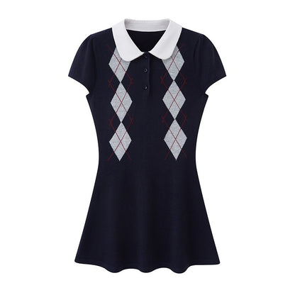 SweetChilling_Diamond_Contrast_Jacquard_Round_Neck_Women&