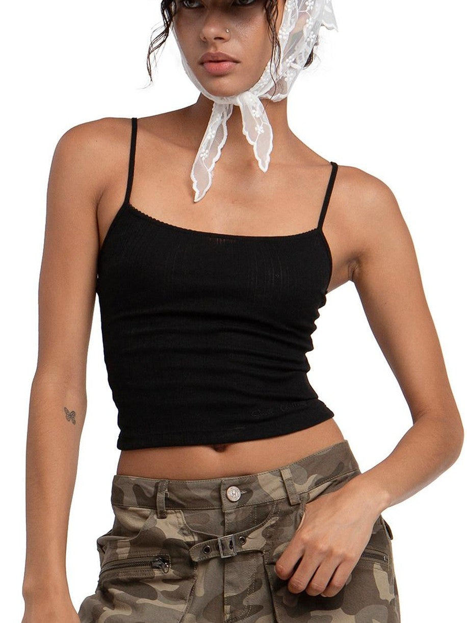 SweetChilling Distressed Camo Adjustable Curved Brim Women&