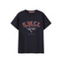 SweetChilling Distressed Print Embroidered Oversized Women&