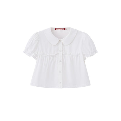 SweetChilling_Embroidered_Cropped_Short_Sleeve_Round_Neck_Women&