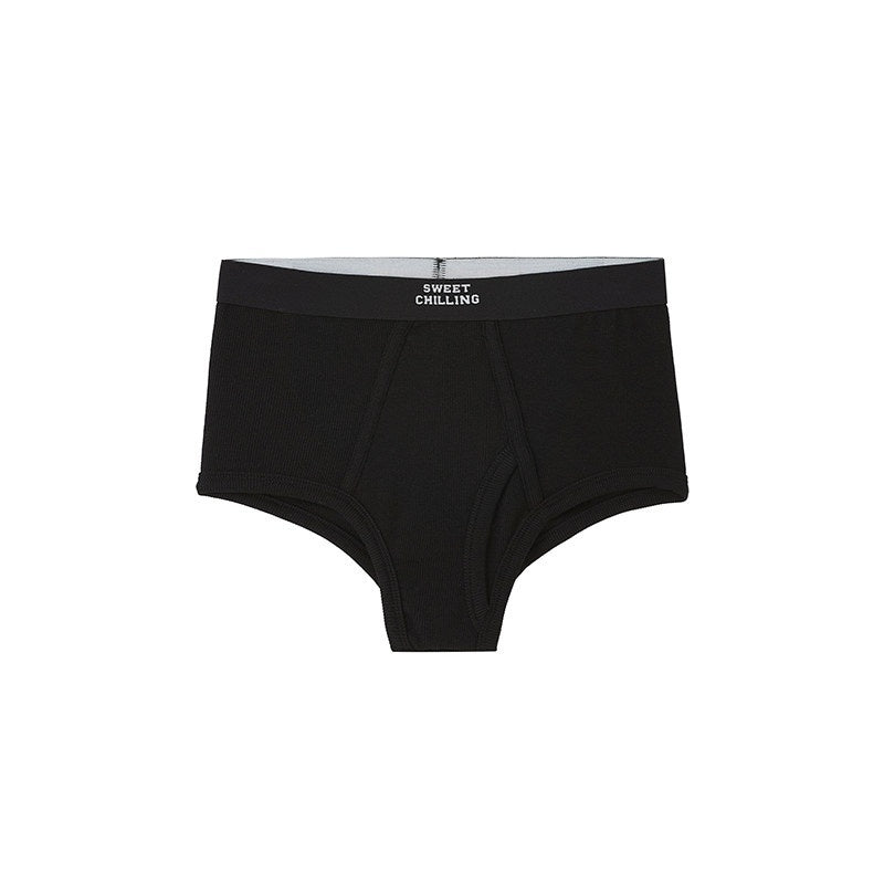 SweetChilling_Embroidered_Ribbed_Fitted_Triangle_Mid_Waist_Women&