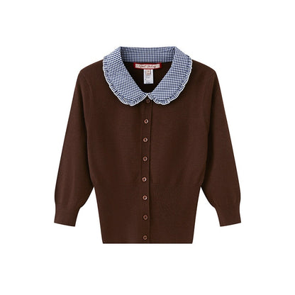 SweetChilling Farmhouse Patchwork Cardigan Women&