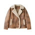 SweetChilling_Faux_Shearling_Lapel_Oversized_Short_Women&