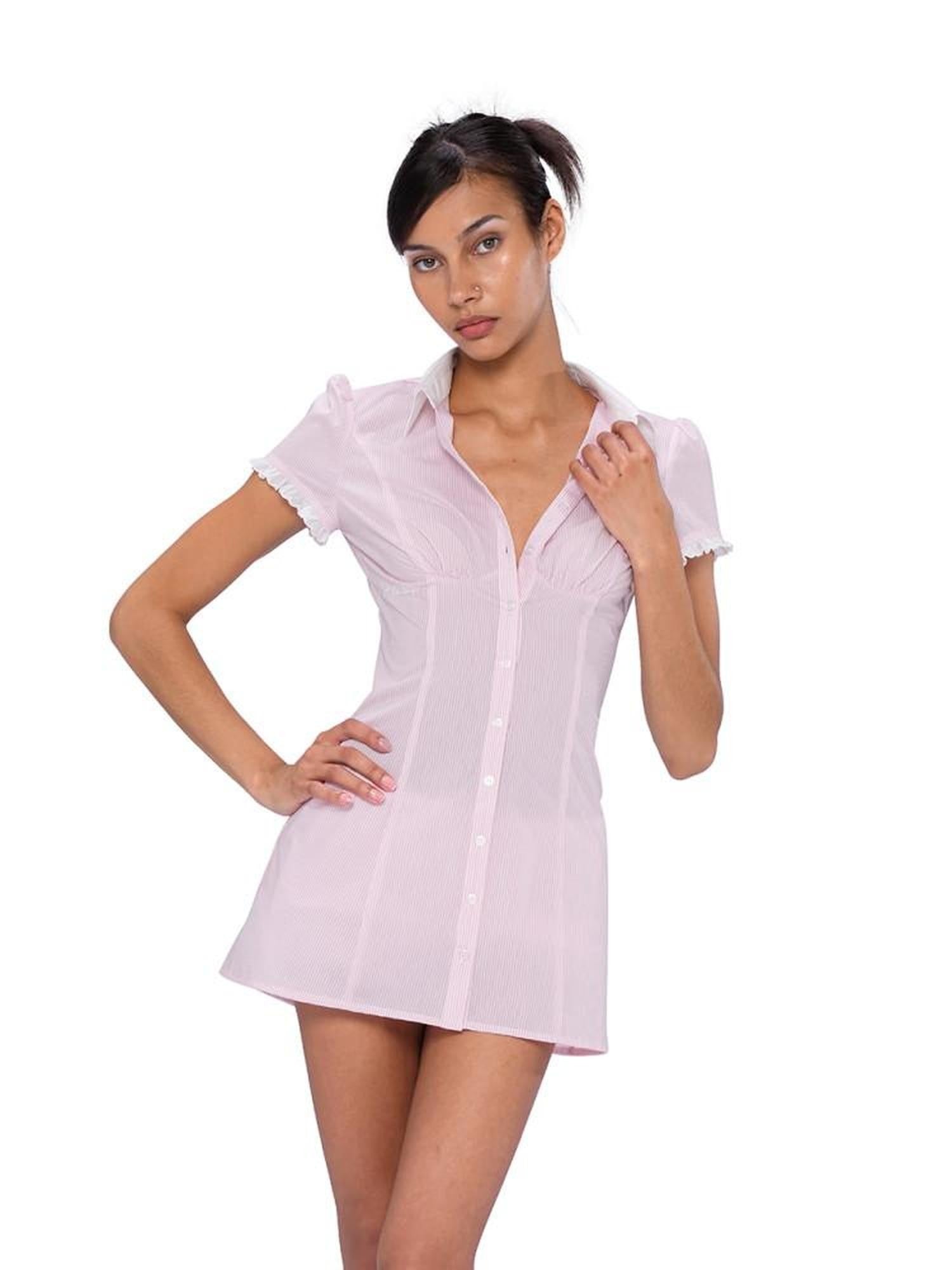 SweetChilling Faux Two Piece High Waist Square Neck Women&