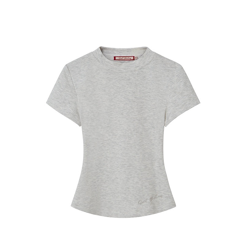 SweetChilling_Heather_Grey_Mid_Sleeve_Hooded_Women&