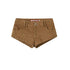 SweetChilling Khaki Corduroy Casual Slim Fit Women&