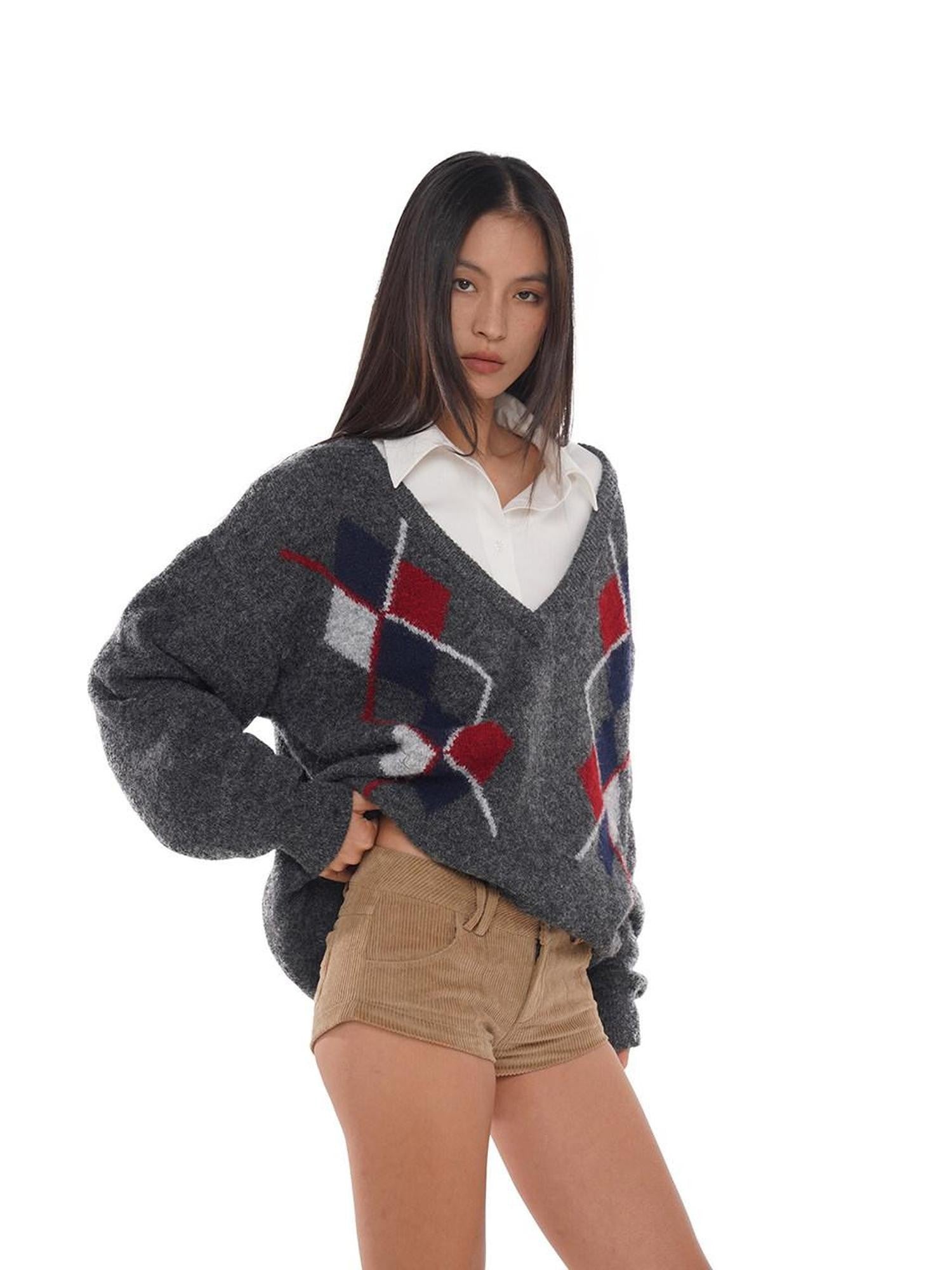 SweetChilling Khaki Corduroy Casual Slim Fit Women&