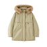 SweetChilling_Khaki_Detachable_Hood_Quilted_Vintage_Parka_Women&