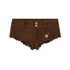 SweetChilling_Khaki_Embroidered_Faux_Suede_Vest_Hotpants_Women&