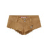 SweetChilling_Khaki_Embroidered_Faux_Suede_Vest_Hotpants_Women&