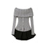 SweetChilling_Knit_Spliced_Pleated_Slim_Women&