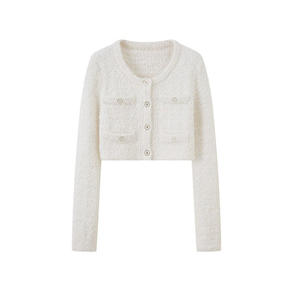 SweetChilling Knitted Boxy Cardigan Women&