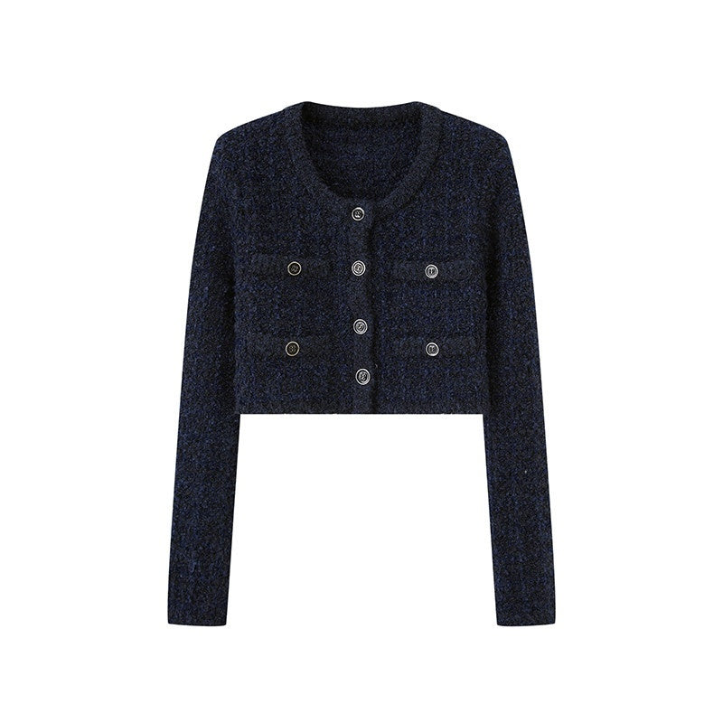 SweetChilling Knitted Boxy Cardigan Women&