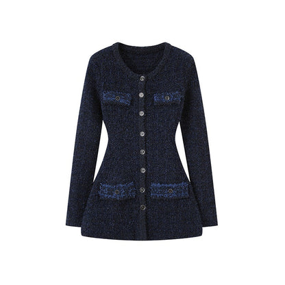 SweetChilling Knitted Long Sleeve Round Neck Women&