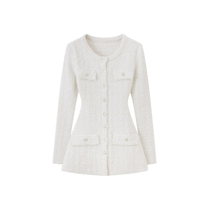 SweetChilling Knitted Long Sleeve Round Neck Women&