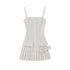 SweetChilling Knitted Tweed Pleated High Waist Women&