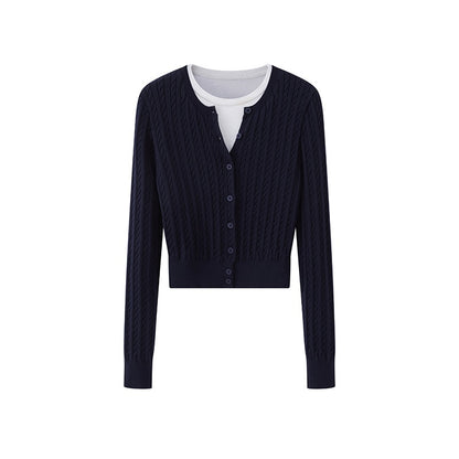 SweetChilling_Layered_Cable_Knit_Faux_Two-piece_Women&